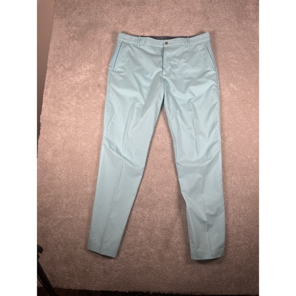 Nike Golf Modern Fit Dri Fit Mens Light Blue Athletic Golf Pants Size 36/32 - Picture 4 of 10